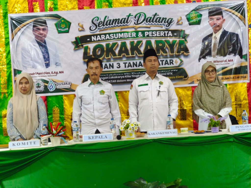 MAN 3 Tanah Datar Gelar Kegiatan Lokakarya